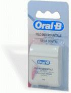 Oralb essentialfloss unwaxed dental floss 50 meters