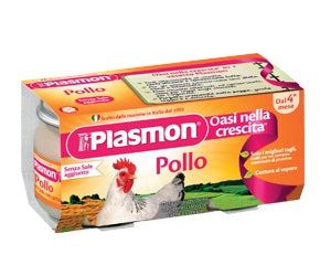 Plasmon pollo homogeneizado 80 g x 2 piezas