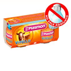 Plasmon omogeneizzato vitello 80 g x 2 pezzi