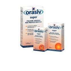 Orasiv super polvere adesiva clinica per protesi dentali 125 g