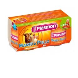 Plasmon homogenized beef/chicken 80 gx 2 pieces