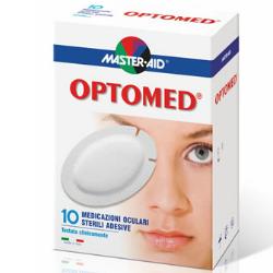 Medicated eye gauze master-aid optomed super 10 pieces