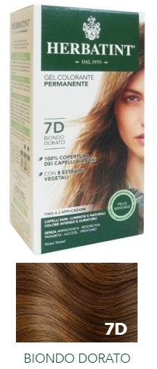 Herbatint 7d biondo dorato 150 ml