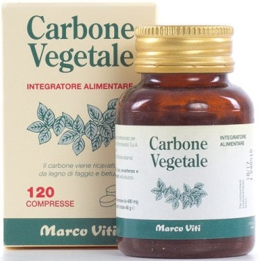 Carbone vegetale 120 compresse