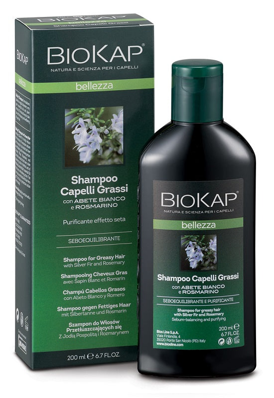 BIOS LINE - Biokap bellezza shampoo capelli grassi 200 ml biosline