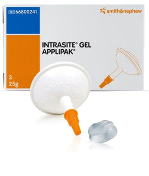 Medicazione a base di idrogel amorfo per lo sbrigliamento del tessuto necrotico confezione con applicatore applipak 8g 10 pezzi