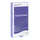 Sigvaris 504 ccl3 gambaletto traditional lungo punta aperta beige s plus