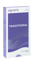 Sigvaris 504 ccl3 calza coscia traditional lunga punta aperta beige m