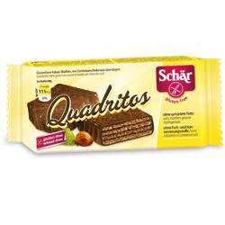 Schar quadritos wafer con cacao ricoperti di cioccolato fondente 40 g