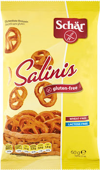 Schar salinis pretzels sin lactosa 60 g