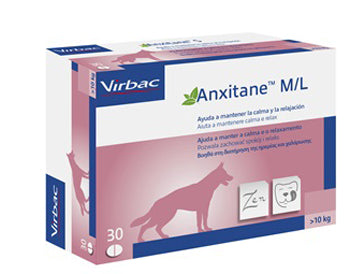 Anxitane m/l nutritional supplement box 30 palatable tablets