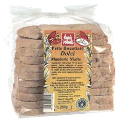 Galletas dulces de malta de almendras 250 g