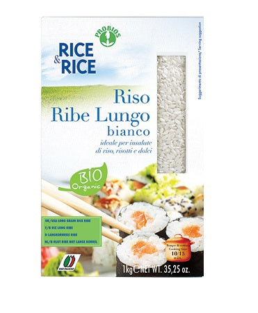 Rice&amp;rice long grain white rice 1 kg