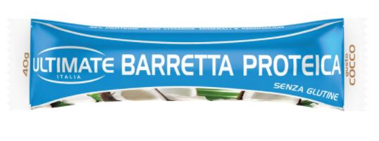 Ultimate barretta proteica cocco 40 g 1 pezzo