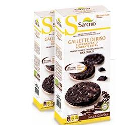 Tortitas de arroz con chocolate negro 100 g