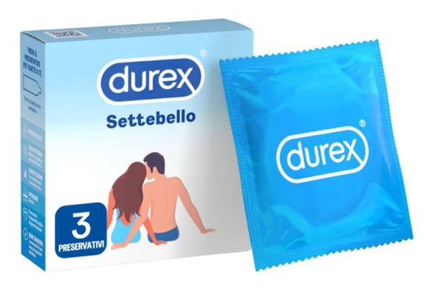 Durex settebello preservativo clasico 3 piezas