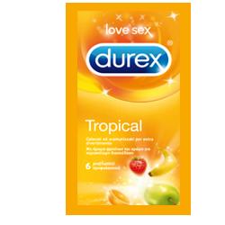 Durex preservativo tropical easy on 6 piezas