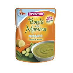 Plasmon pouches base mixed vegetable puree 180 g