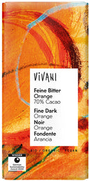 Vivani cioccolato fondente all'arancio 100 g