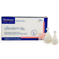 Allerderm spot en perros de más de 10 kg 6 pipetas 4 ml