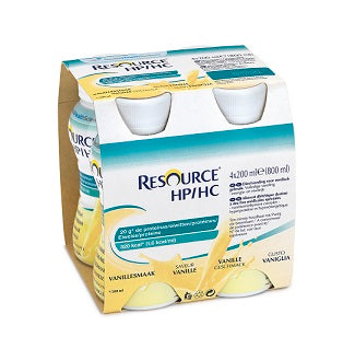 Resource hp/hc vanilla 4 bottles 200 ml