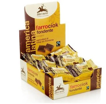 Biscotto di farro e cioccolato fondente bio fairtrade 28 g