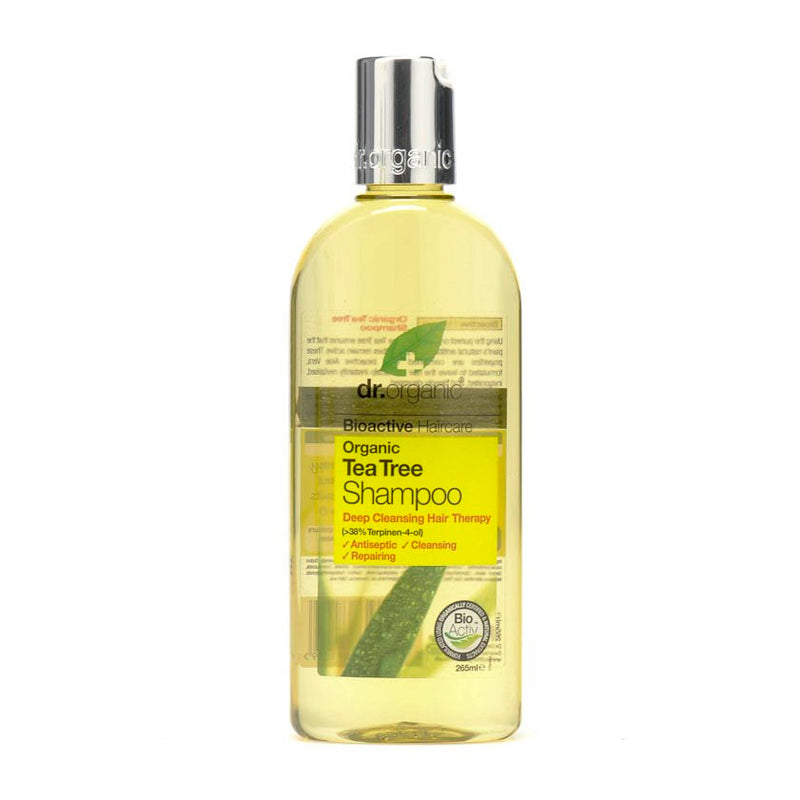 Dr organic tea tree shampoo 265 ml