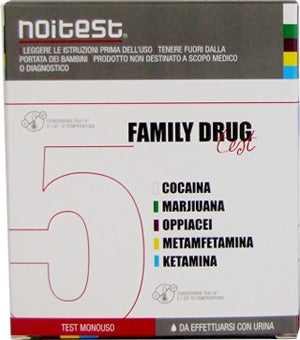 Family drug test 5 urine