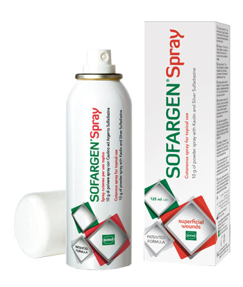 SOFAGEN Medicazione in polvere spray con caolino e argento sulfadiazina 1% 125 ml