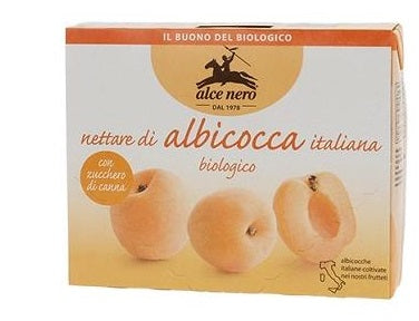 Nettare di albicocca bio 3 tetrapack da 200 ml