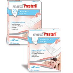 Cerotto medio medipresteril delicato tnt 7x2cm 20 pezzi