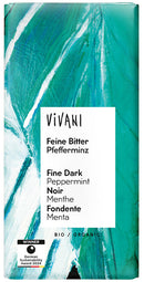 Vivani cioccolato fondente alla menta 100 g