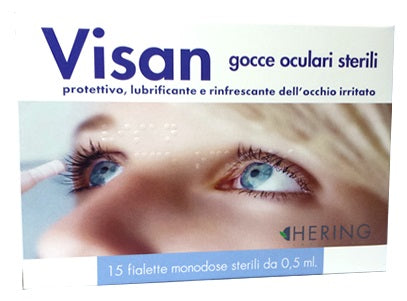 Visan gocce oculari 15 fiale 0,5 ml