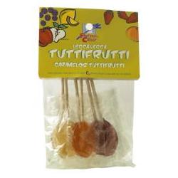 Piruletas tuttifrutti ecológicas fsc 50 g