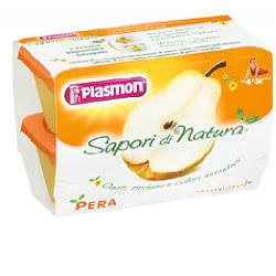 Plasmon nature flavours homogenized pear 100 gx 4 pieces