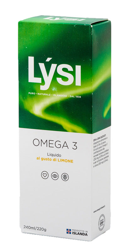 Lysi omega3 liquido limon 240 ml