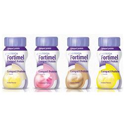 Fortimel compacto proteico fresa 4 botellas 125 ml