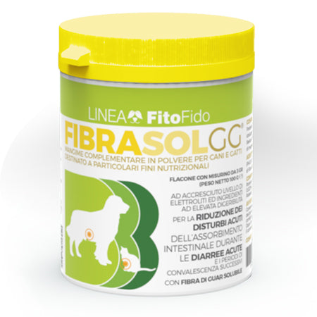 Fibrasol gg 100g jar with 3g measuring cup