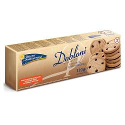 Doblones placeres mediterráneos con crema de avellanas 120 gramos