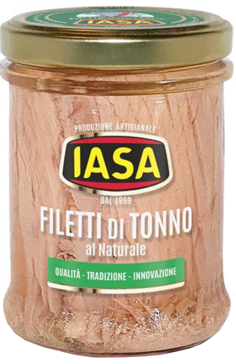 Filetti di tonno al naturale 200 g