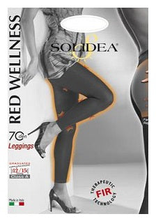 Red wellness 70 leggins nero 1s