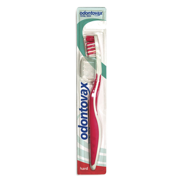 Odontovax total tech hard toothbrush