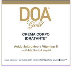 Doa gold crema corpo dermoelastica