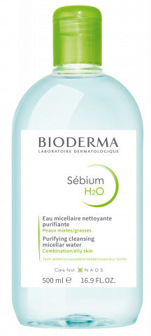 BIODERMA - Sebium h2o acqua micellare detergente purificante 500 ml