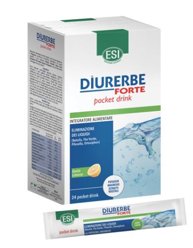 Esi diurerbe forte bebida de bolsillo limón 24 x 20 ml