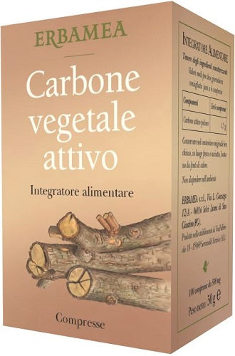 Carbone vegetale attivo 100 capsule