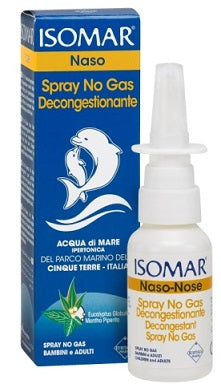 Isomar soluzione acqua mare naso ipertonica naso spray decongestionante 30 ml