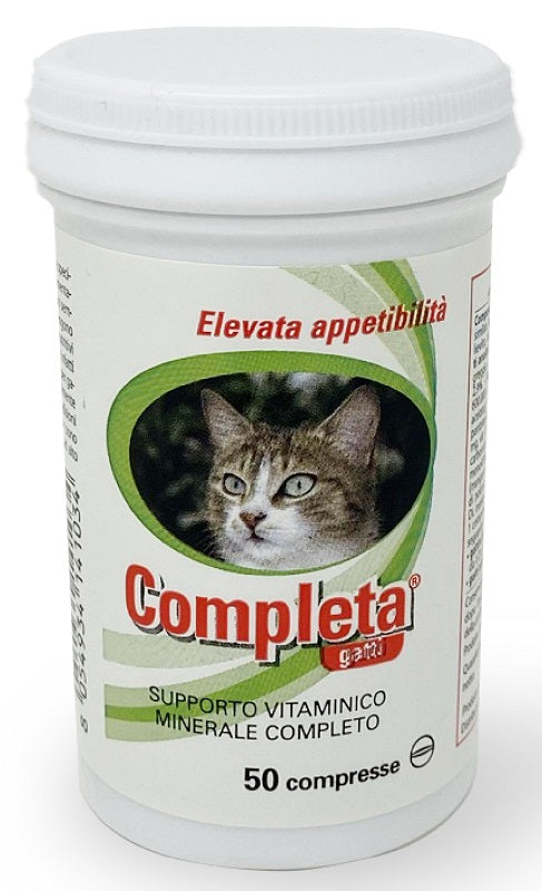 Complete cats 50 tablets 25 g jar