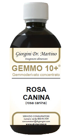 Gemmo 10+ rosa canina liquido analcolico 500 ml