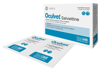 Oculvet veterinary wipes 14 disposable wipes